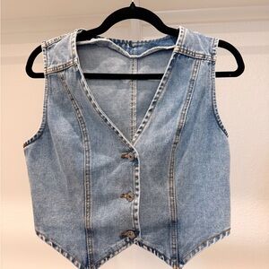 Stylish Denim Vest